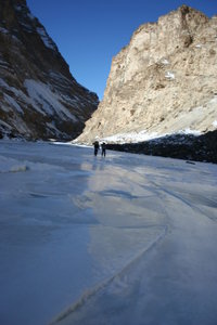 Walking the ice