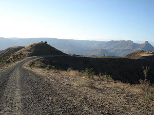 View road Sekota - Axum