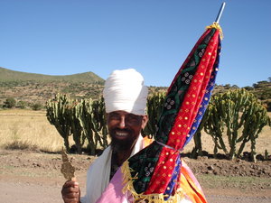 Priest road Axum - Gondar