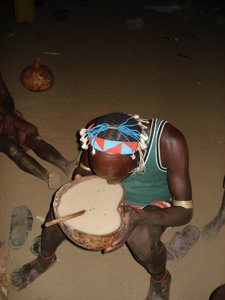 Drinking beer Bana tribe