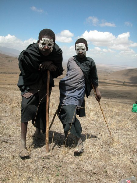 Maasai boys