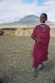 Maasai kid near Ol Donyo L'Engai 