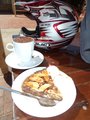 A good coffee and apple pie