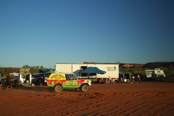 Race pit Southern Cross at Coonatha
