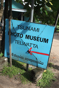 Tsunami museum Telwatta