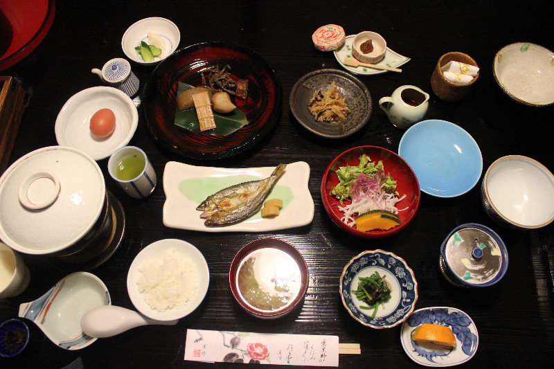 Breakfast ryokan Yamamizuki, Kurokaw