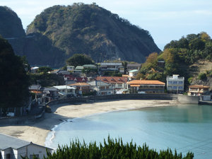 Bay west side Izu