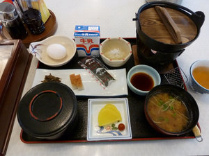 Breakfast in Hotel Furuiwaya Sou