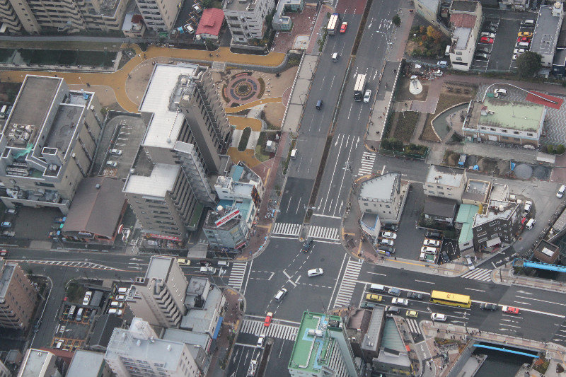 View from Sky Tree Tower Tokyo