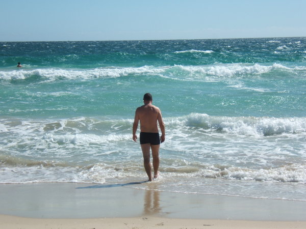 Mike in the Indian Ocean