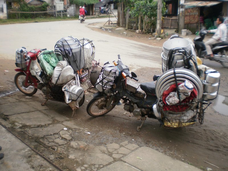 one example of typical bike load