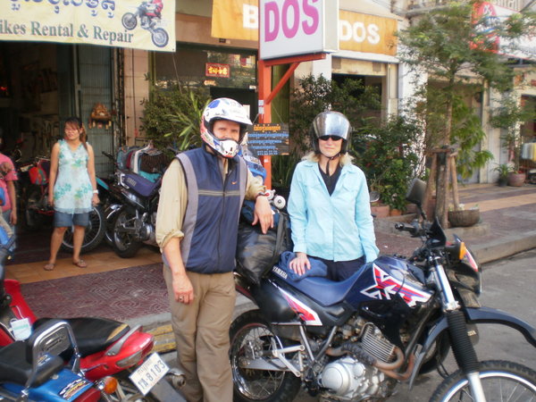Ready to ride in Cambodia