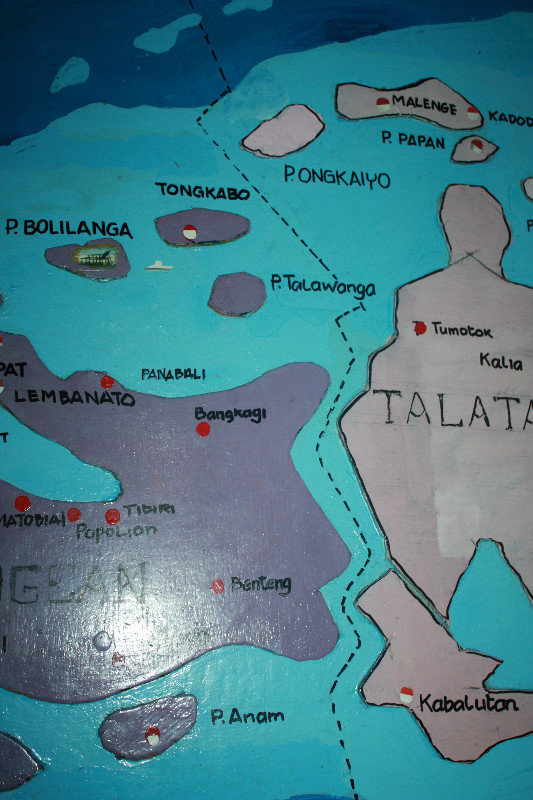 a map of the islands