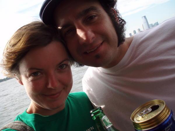me & charles on the staton island ferry