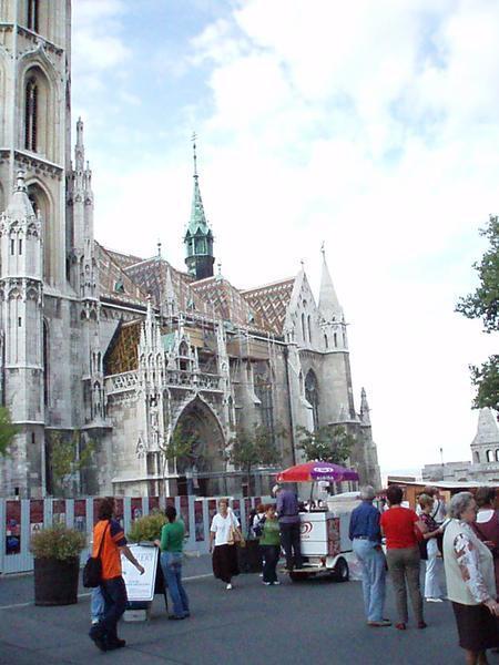 cathedrale in old town, budapest