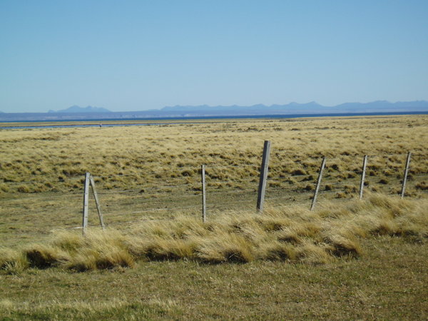 The plains of the Tierra del Fuega