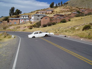Road blocks to Puno