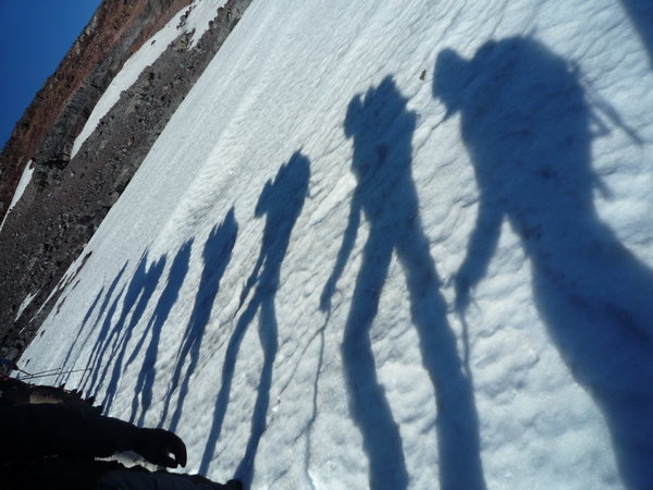 Even our shadows were tired