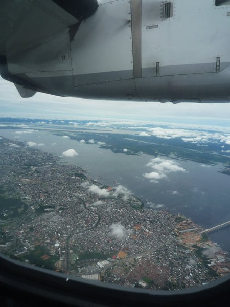 Manaus from Plane
