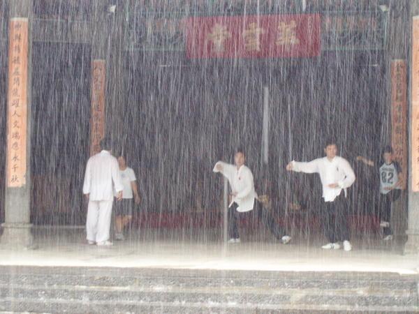 Tai Chi at the Ancestral Hall