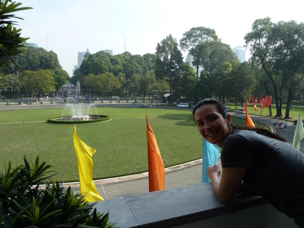 View from Reunification Palace