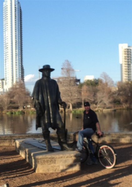 Me and Stevie Ray Vaughan