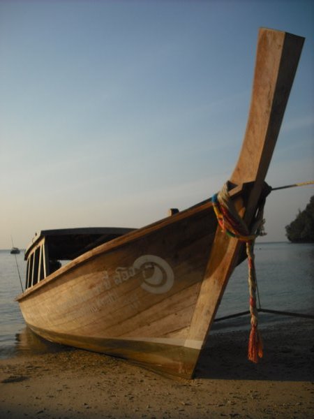 Our Longtail Boat - Hong Island