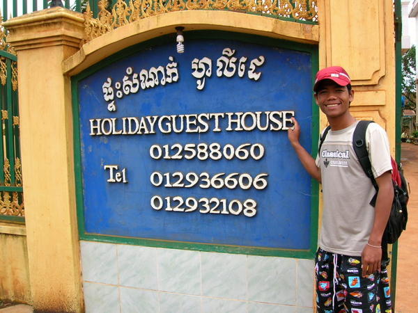 Found our guesthouse