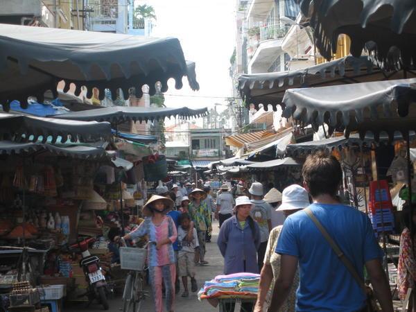 me in Chau Doc market