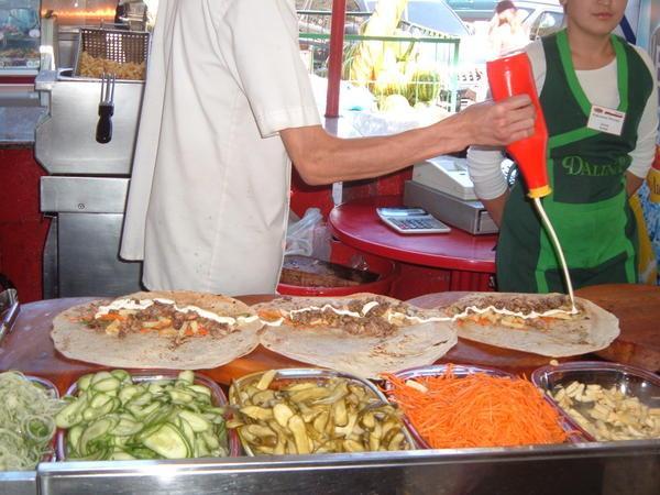 Kazakhstan! The art of shawarma-making #3
