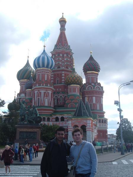 In Red Square, Moscow