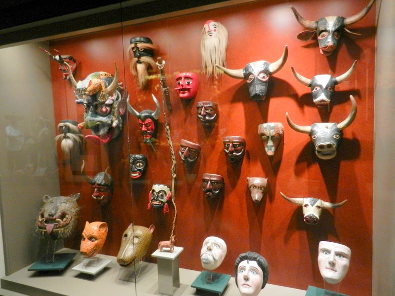 Folk masks for celerations