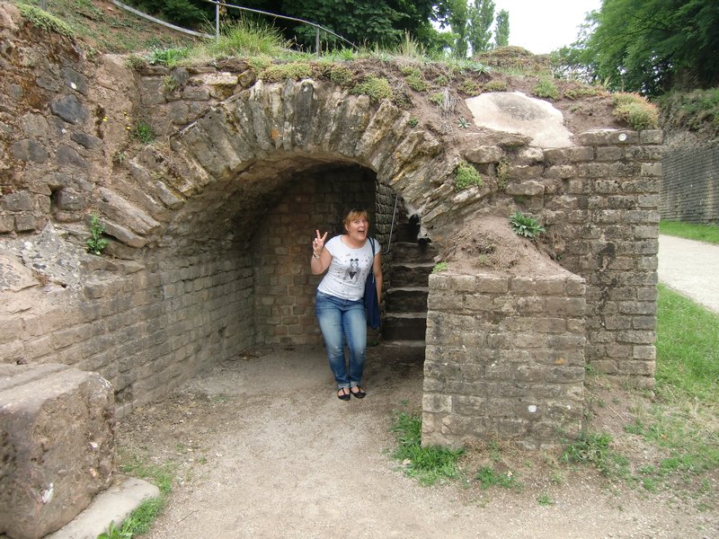 Inside the ancient ampitheatre