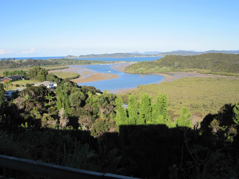 view from our deck at Cooks Lookout Motel