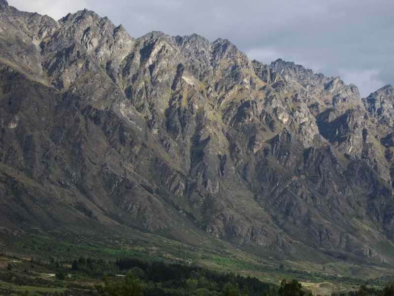 The Remarkables Mountains outside Queenstown