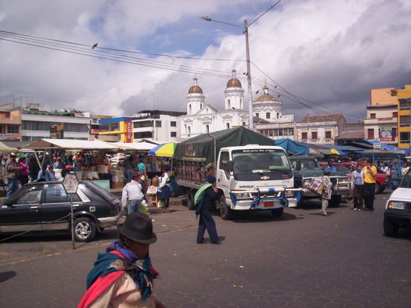 one of the markets in latacunga