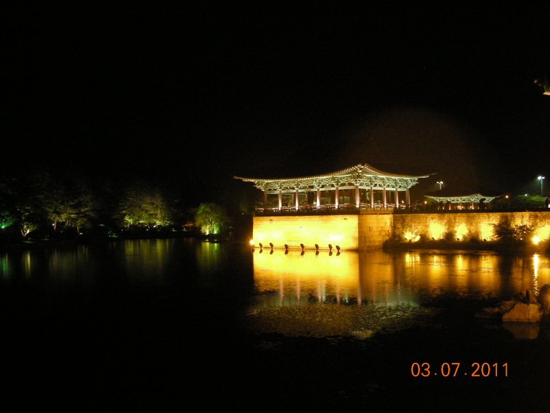 Anapji Pond - Night light