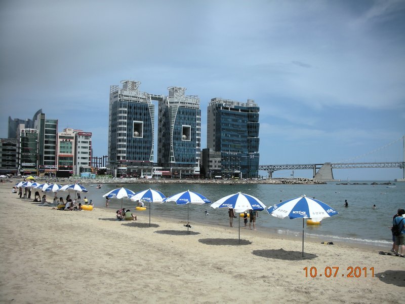 Busan beach