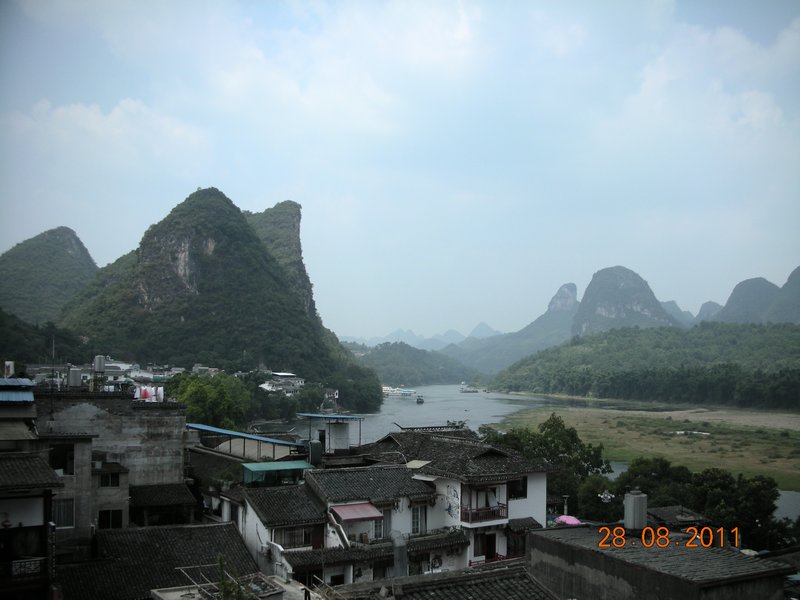 Yangshuo - View from the hostel