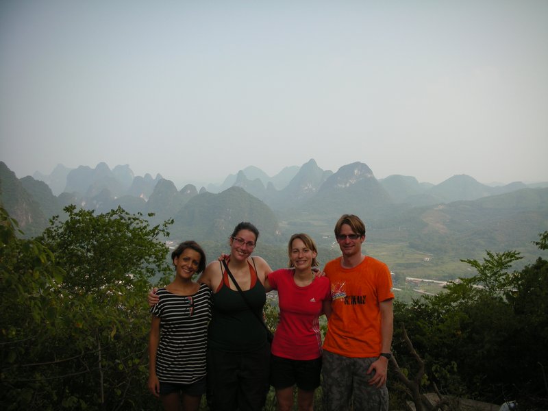 Yangshuo - View from Moon Hill