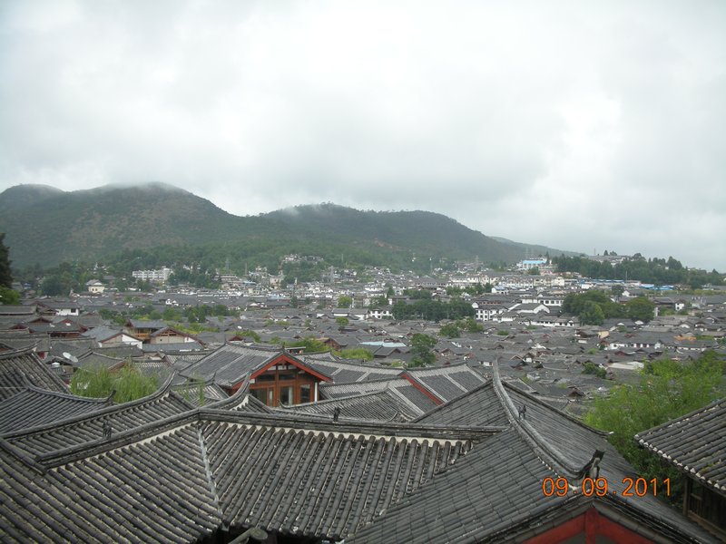 Lijiang - The view from the top.