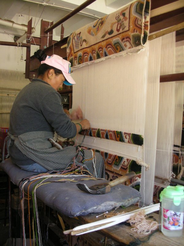 Lhasa - The carpet factory