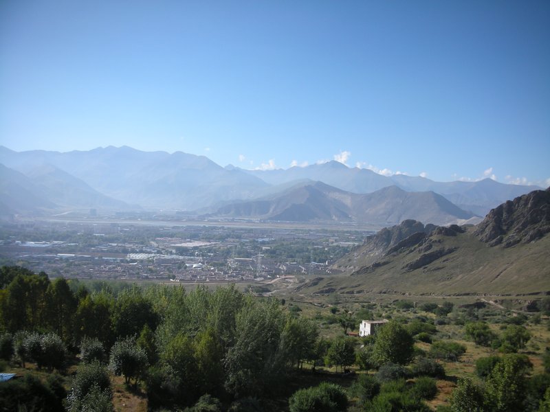 Lhasa - View from the Drepung Monastery