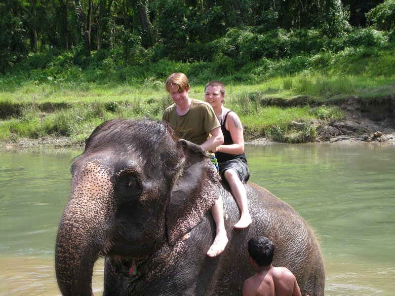 Chitwan National Park - Elephant riding