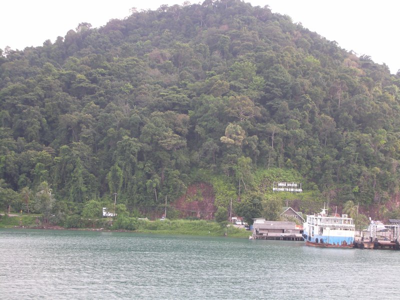 Koh Chang - The ferry ride to the Island