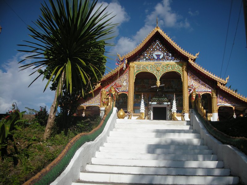 Huay Xai - At the top of all those steps
