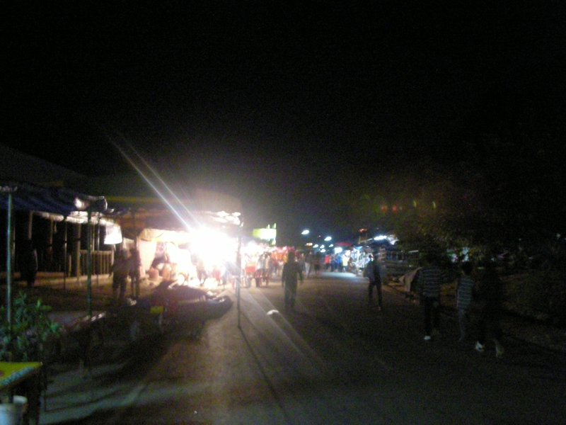 Huay Xai - The night before the festival