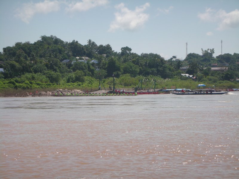 Huay Xai - The slow boat to Pek Bang