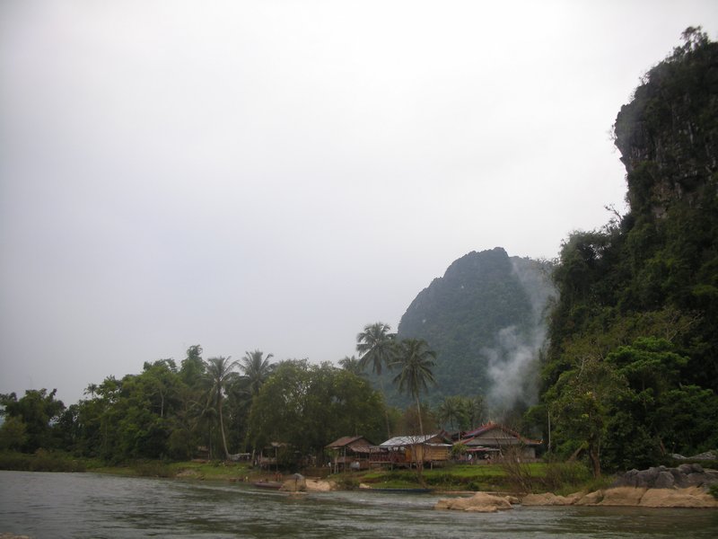 Laos - Vang Vieng - Let get ready for some caving on tubes!