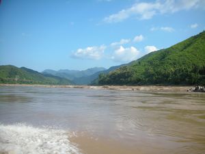 Huay Xai - The slow boat to Pek Bang